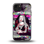 mona remix back phone cover | glass case for iphone 15