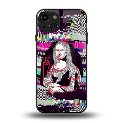 mona remix back phone cover | glass case for iphone 15