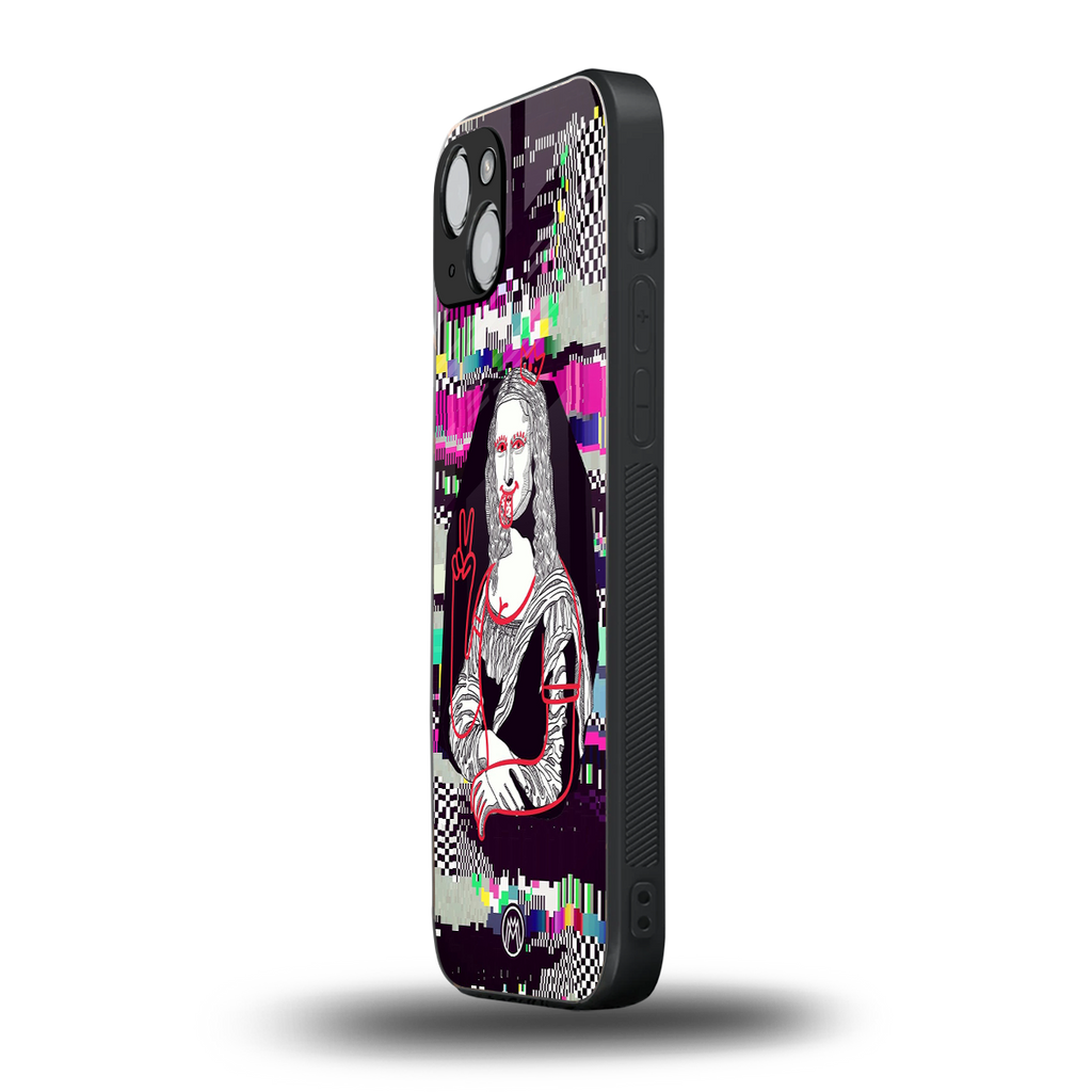 mona remix back phone cover | glass case for iphone 14