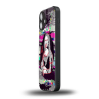 mona remix back phone cover | glass case for iphone 16 plus