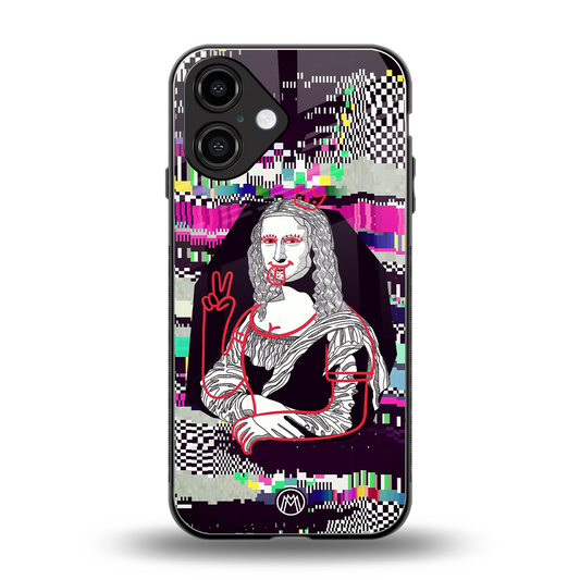 mona remix back phone cover | glass case for iphone 16
