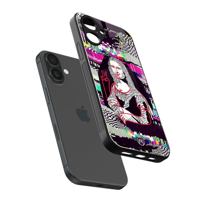 mona remix back phone cover | glass case for iphone 16