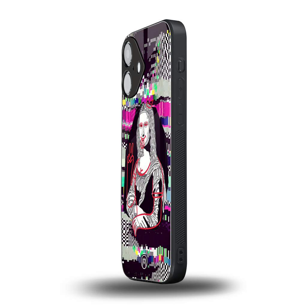 mona remix back phone cover | glass case for iphone 16