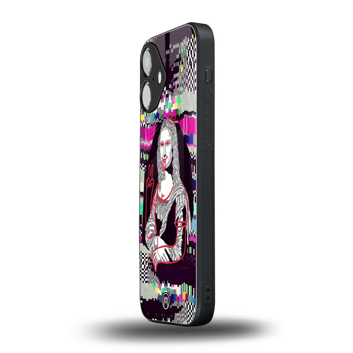 mona remix back phone cover | glass case for iphone 16