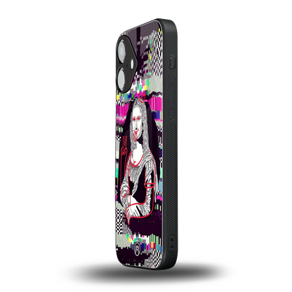 mona remix back phone cover | glass case for iphone 16