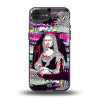mona remix back phone cover | glass case for iphone 16e