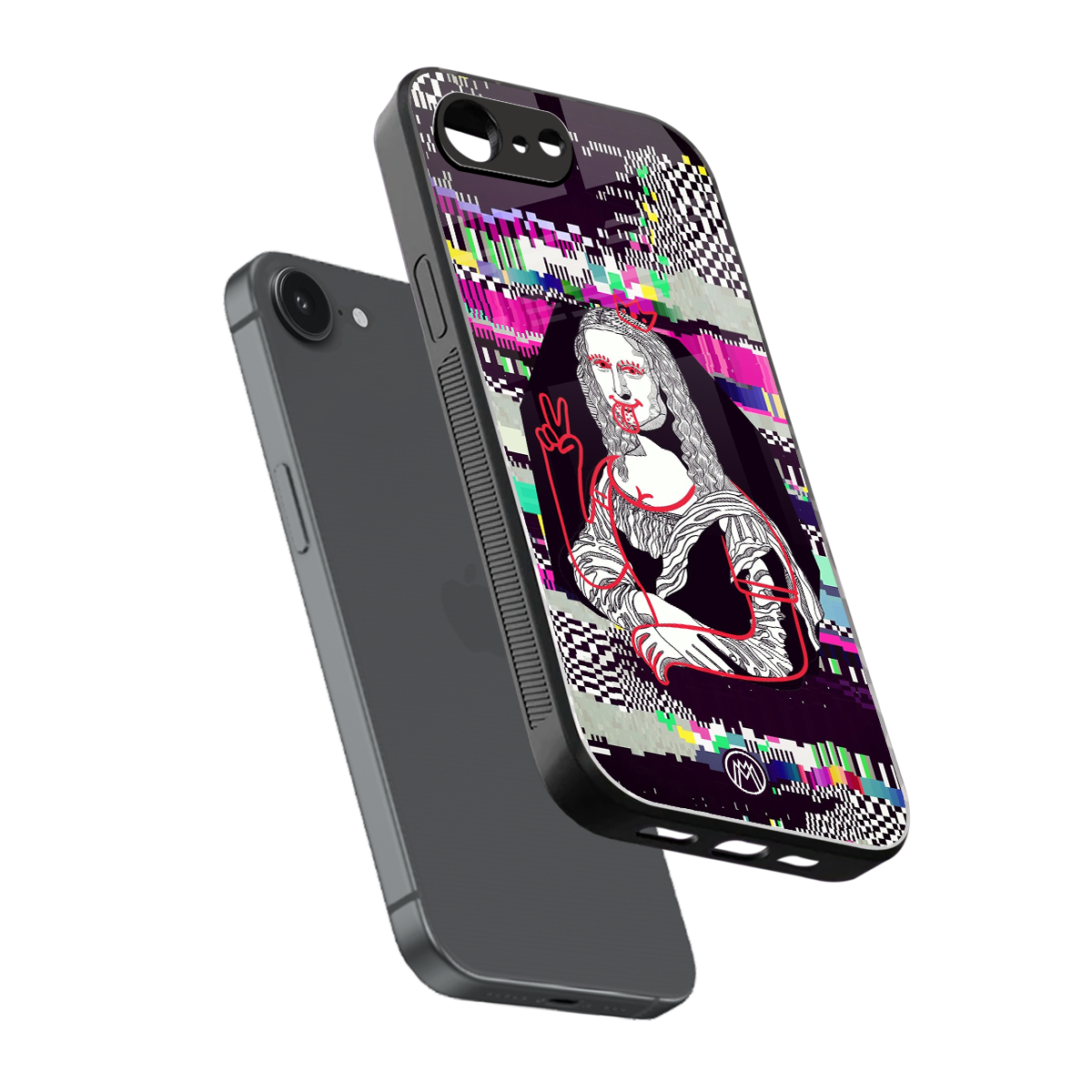 mona remix back phone cover | glass case for iphone 16e