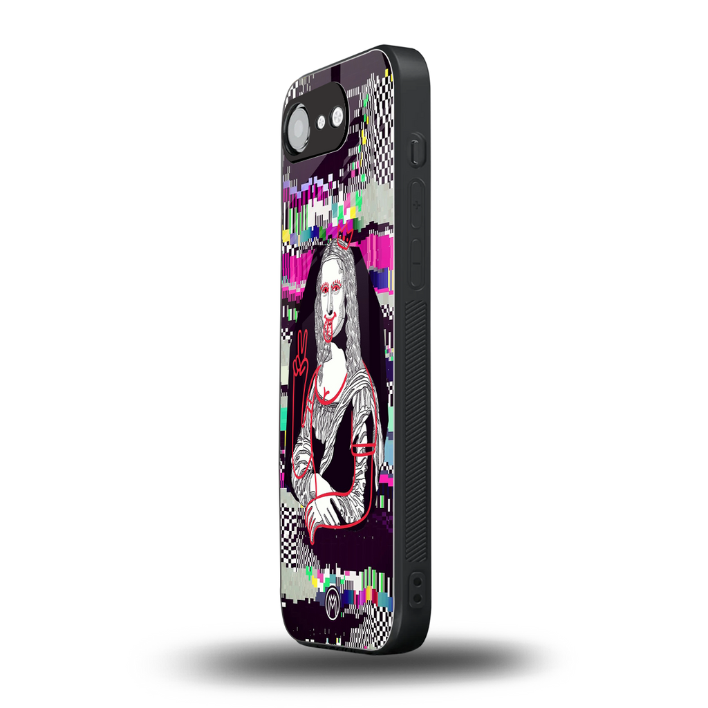 mona remix back phone cover | glass case for iphone 16e