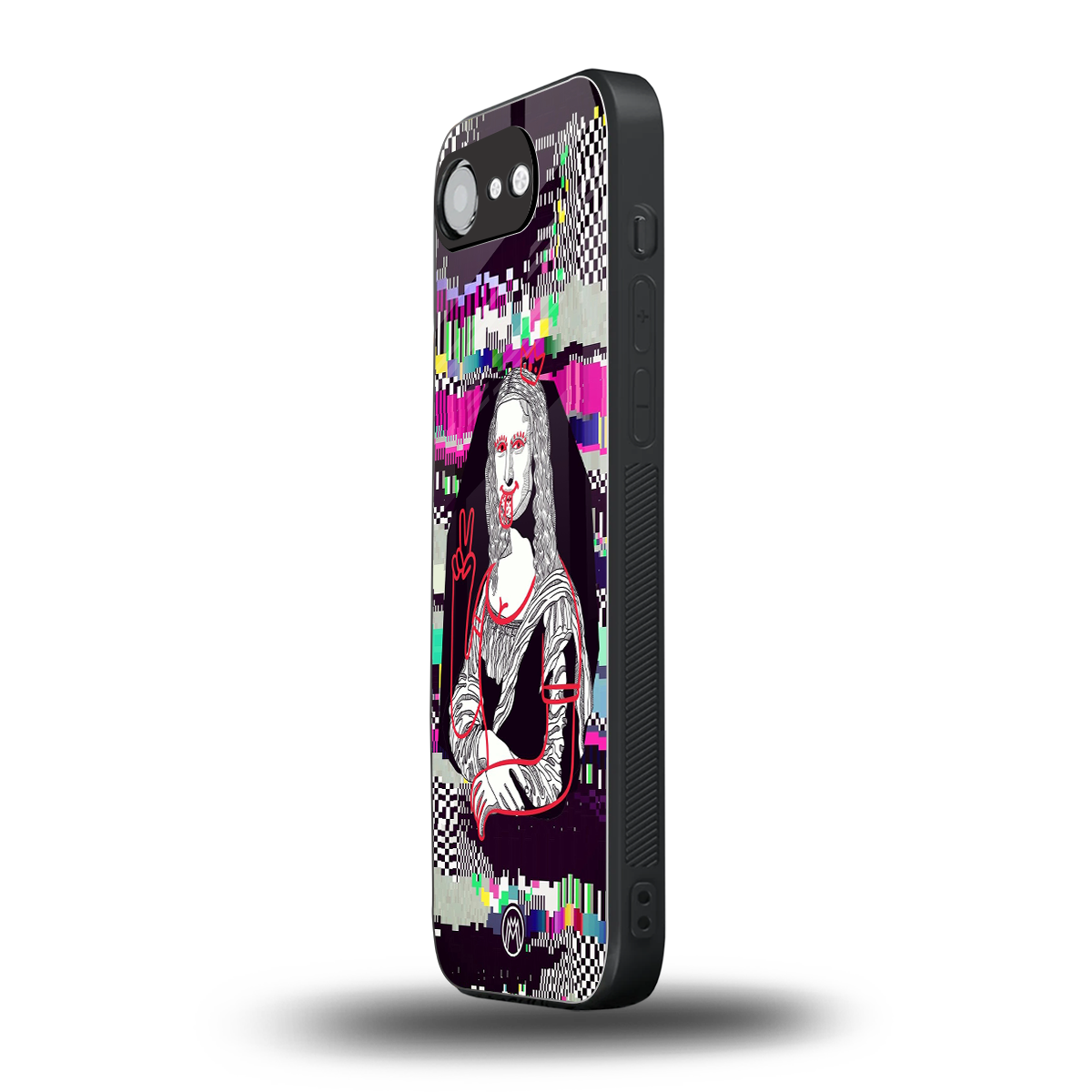 mona remix back phone cover | glass case for iphone 16e