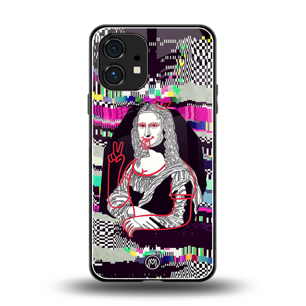 mona remix back phone cover | glass case for nothing phone 1
