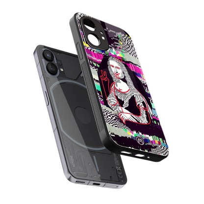 mona remix back phone cover | glass case for nothing phone 1