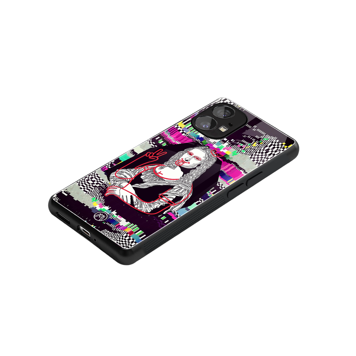 mona remix back phone cover | glass case for nothing phone 1