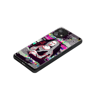 mona remix back phone cover | glass case for nothing phone 1