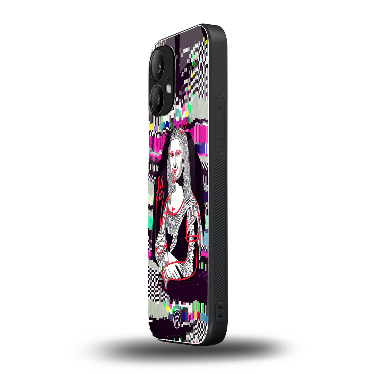 mona remix back phone cover | glass case for nothing phone 2
