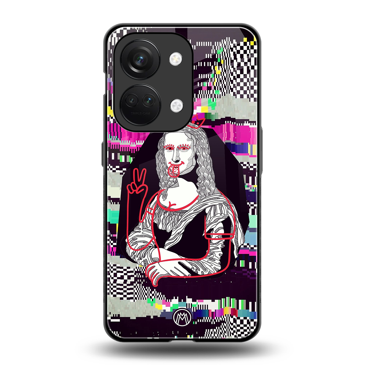 mona remix back phone cover | glass case for oneplus nord 3