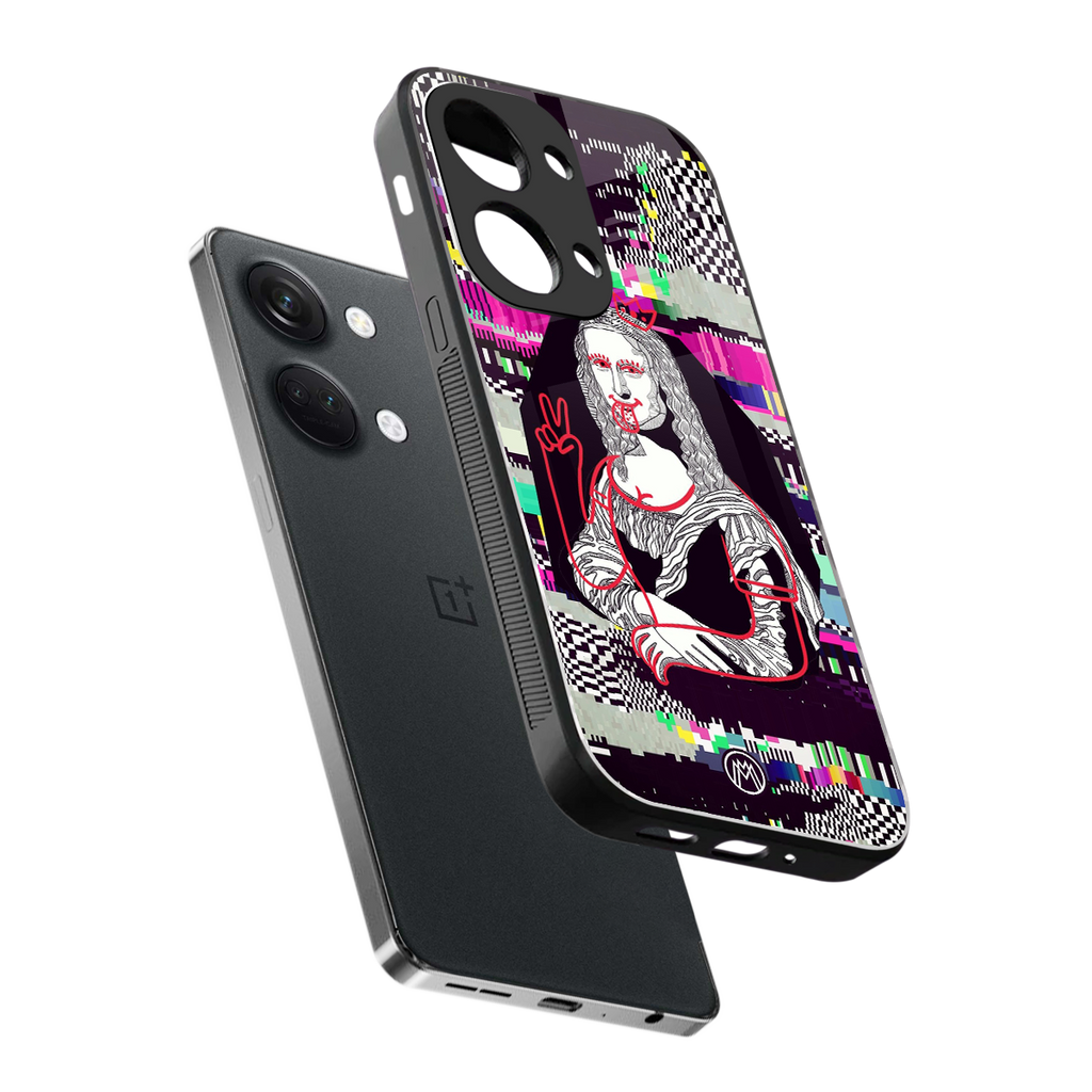 mona remix back phone cover | glass case for oneplus nord 3