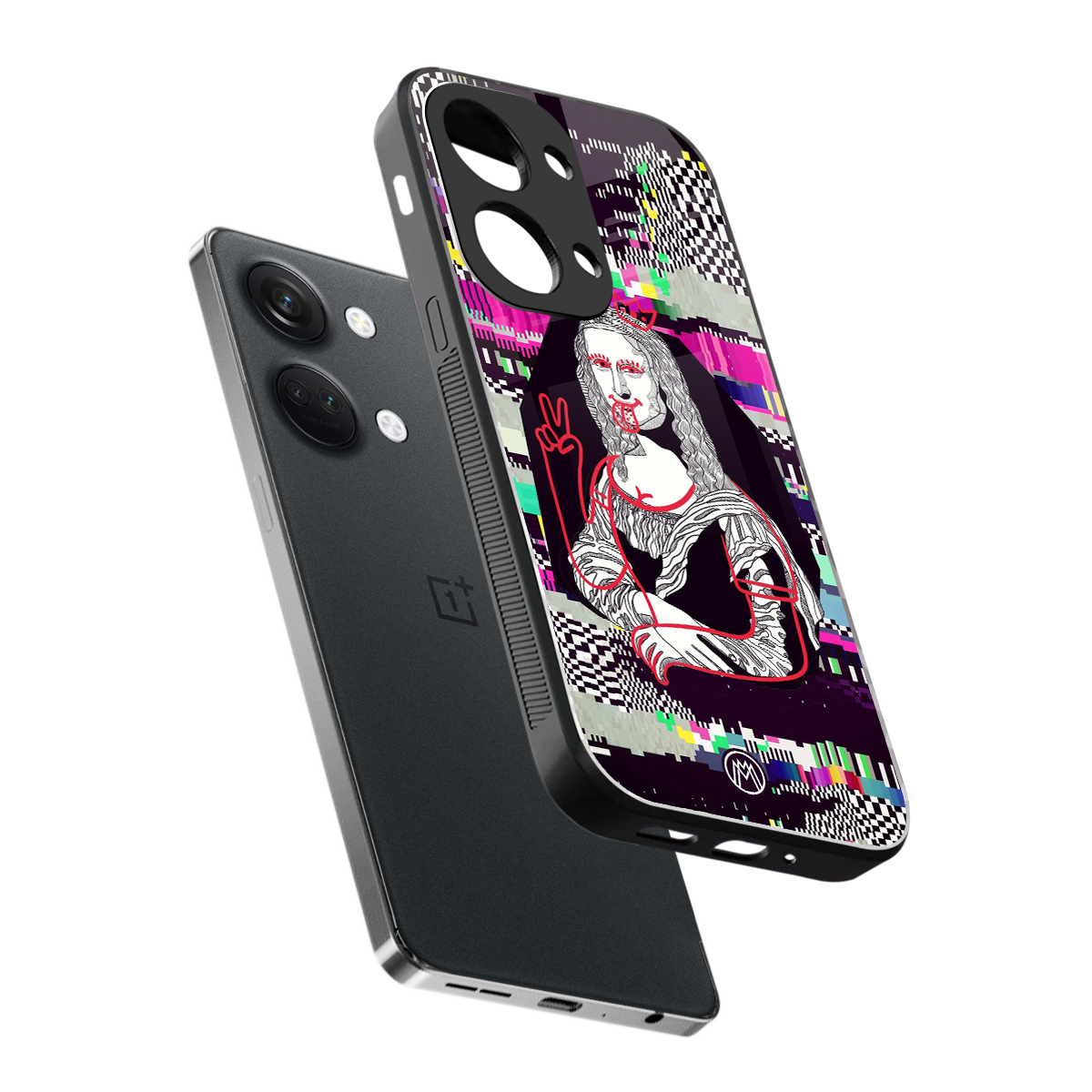 mona remix back phone cover | glass case for oneplus nord 3