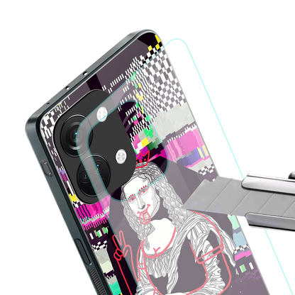mona remix back phone cover | glass case for oneplus nord 3