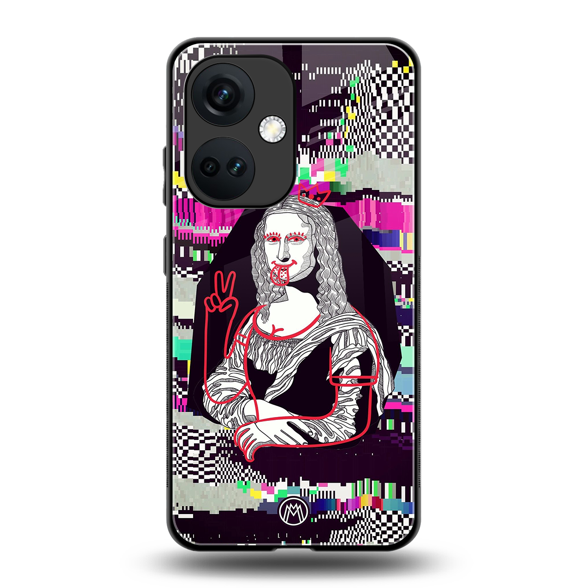 mona remix back phone cover | glass case for oneplus nord ce 3