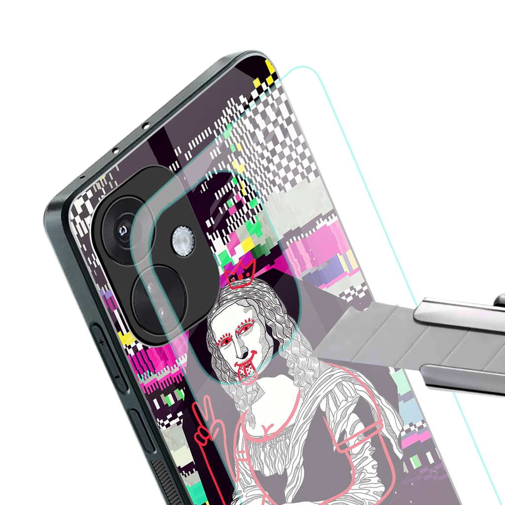 mona remix back phone cover | glass case for oneplus nord ce 3