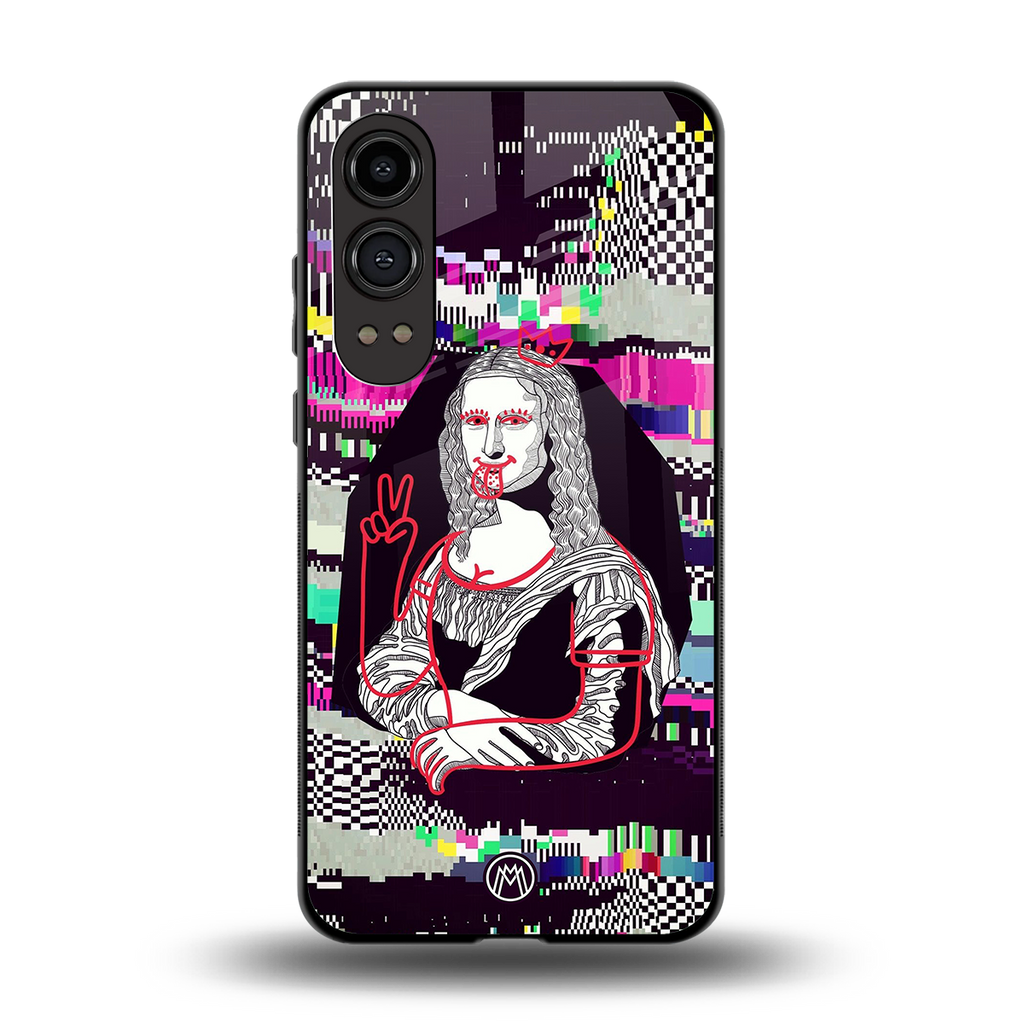 mona remix back phone cover | glass case for oneplus nord ce 4 lite