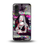 mona remix back phone cover | glass case for oneplus nord ce 4 lite