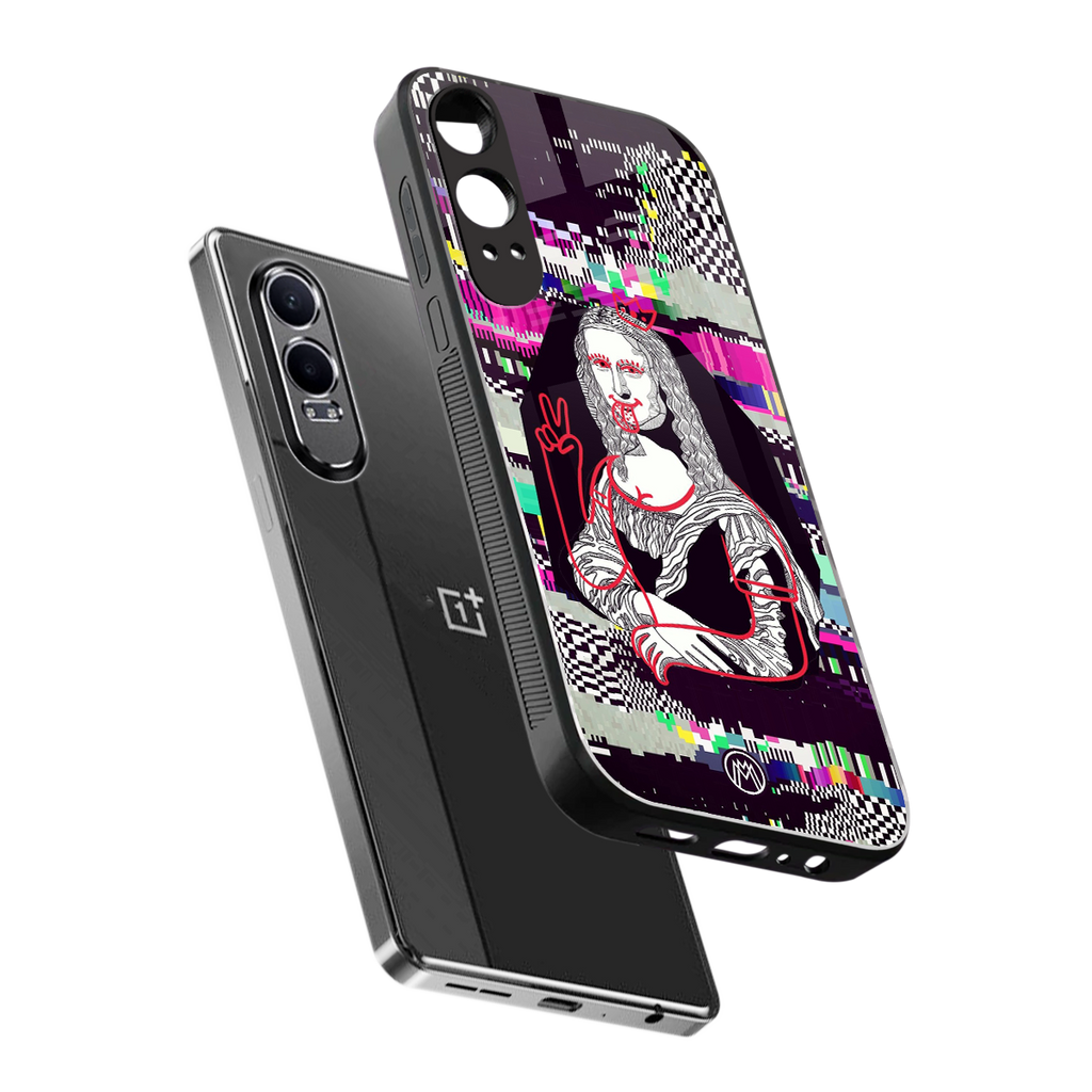 mona remix back phone cover | glass case for oneplus nord ce 4 lite