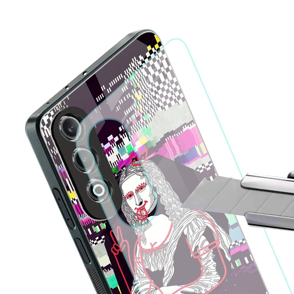 mona remix back phone cover | glass case for oneplus nord ce 4