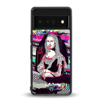 mona remix back phone cover | glass case for google pixel 6 pro