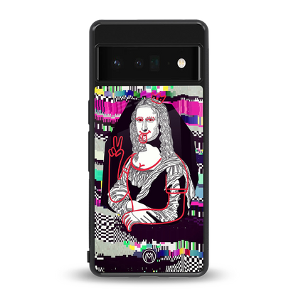 mona remix back phone cover | glass case for google pixel 6 pro