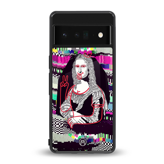 mona remix back phone cover | glass case for google pixel 6 pro