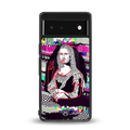 mona remix back phone cover | glass case for Google Pixel 6A