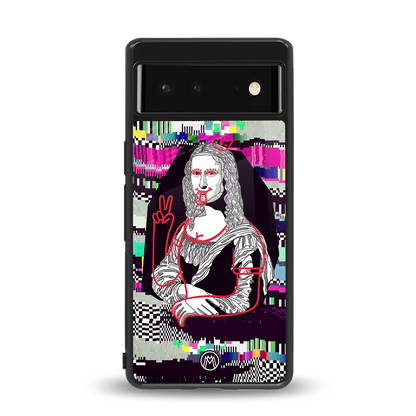 mona remix back phone cover | glass case for Google Pixel 6A