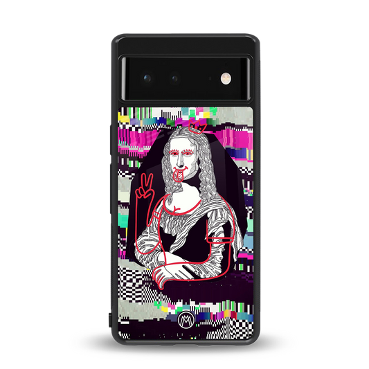 mona remix back phone cover | glass case for Google Pixel 6A