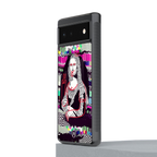 mona remix back phone cover | glass case for Google Pixel 6A