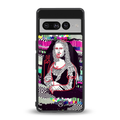 mona remix back phone cover | glass case for google pixel 7 pro