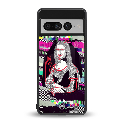 mona remix back phone cover | glass case for google pixel 7 pro
