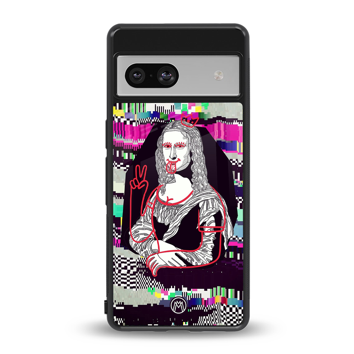 mona remix back phone cover | glass case for Google Pixel 7