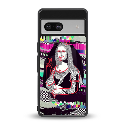 mona remix back phone cover | glass case for Google Pixel 7