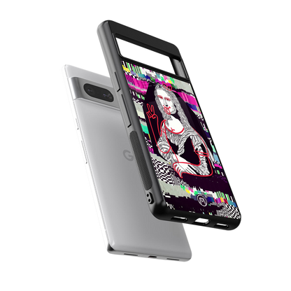 mona remix back phone cover | glass case for Google Pixel 7