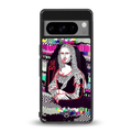 mona remix back phone cover | glass case for google pixel 8 pro
