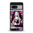 mona remix back phone cover | glass case for Google Pixel 8
