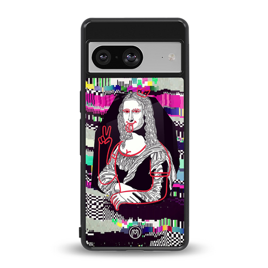 mona remix back phone cover | glass case for Google Pixel 8