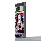 mona remix back phone cover | glass case for Google Pixel 8