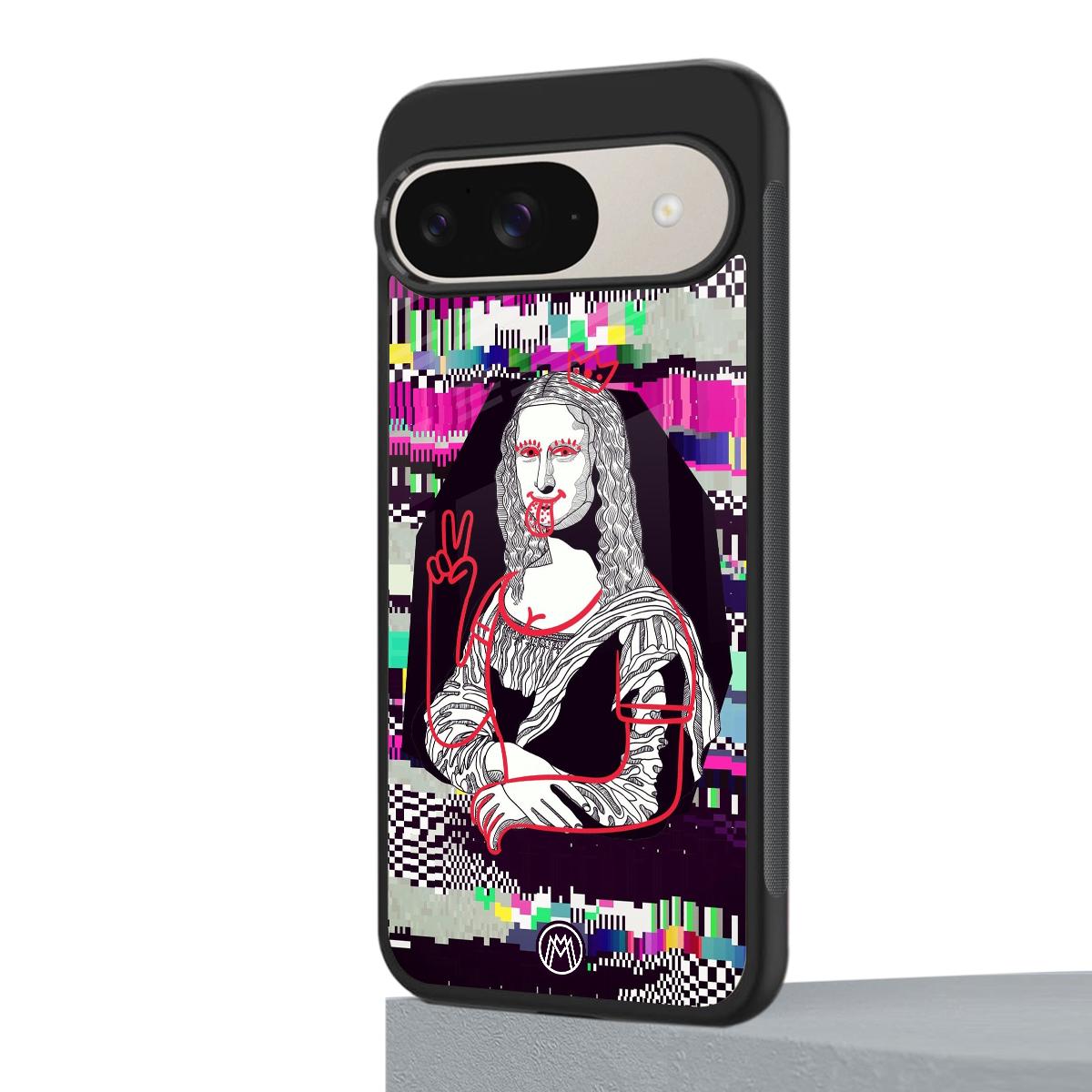 mona remix back phone cover | glass case for google pixel 9