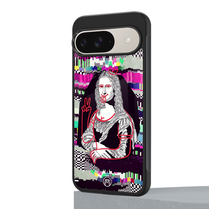 mona remix back phone cover | glass case for google pixel 9