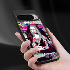 mona remix back phone cover | glass case for google pixel 9 pro
