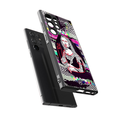 mona remix back phone cover | glass case for samsung galaxy s23 ultra