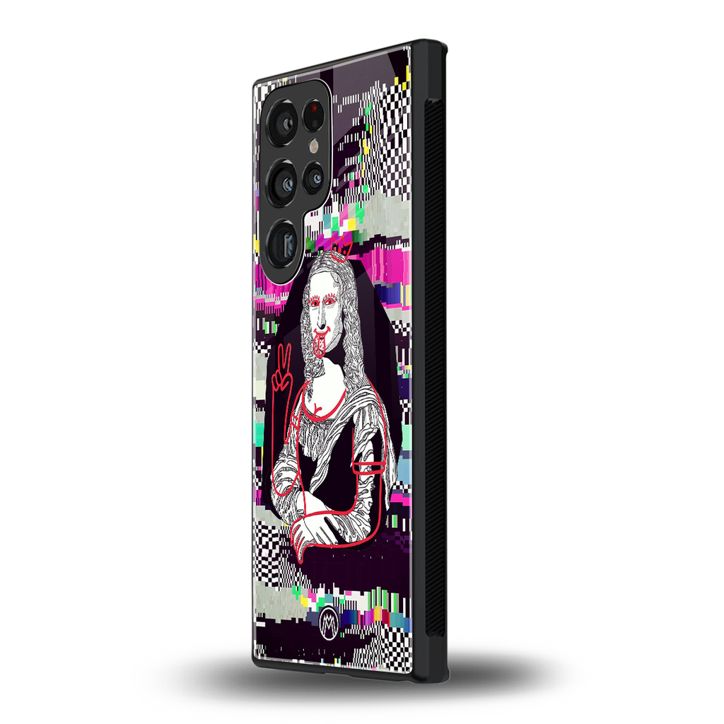 mona remix back phone cover | glass case for samsung galaxy s23 ultra