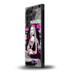 mona remix back phone cover | glass case for samsung galaxy s23 ultra